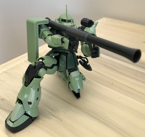 El clásico Zaku II, de Zeon.
